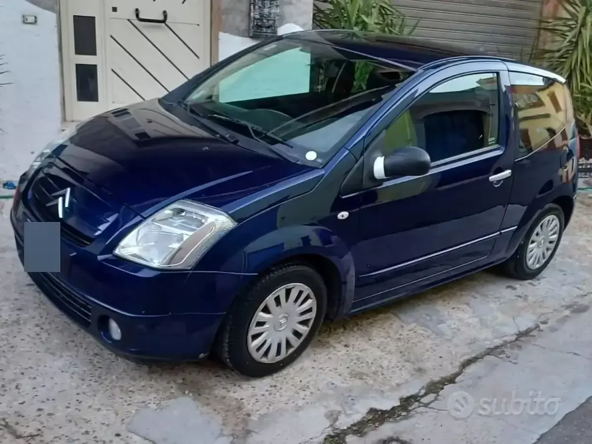 Usata Citroën C2 68 CV (50 kW) 2006 Blu Utilitaria