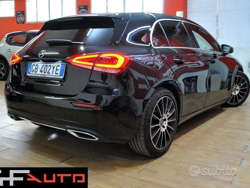 Usata Mercedes A160 Premium 109 CV (80 kW) 2020 Nero Berlina