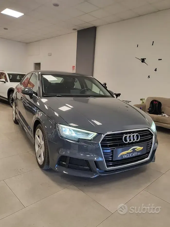 Usata Audi A3 Design 116 CV (85 kW) 2019 Grigio Berlina