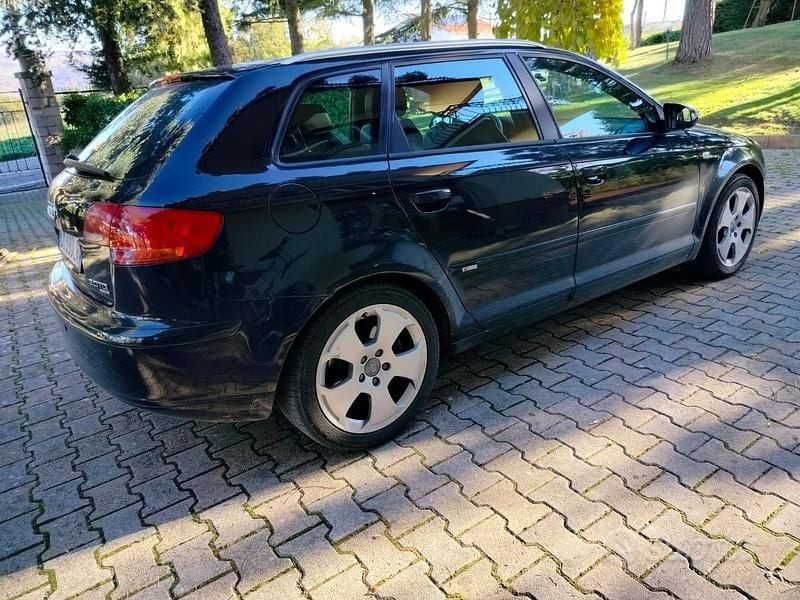 Usata Audi A3 170 CV (125 kW) 2008 Nero Utilitaria