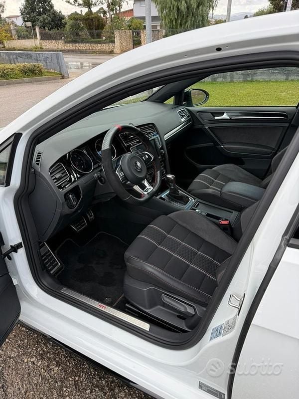 Usata VW Golf VII GTI Clubsport 265 CV (194 kW) 2017 Bianco Berlina