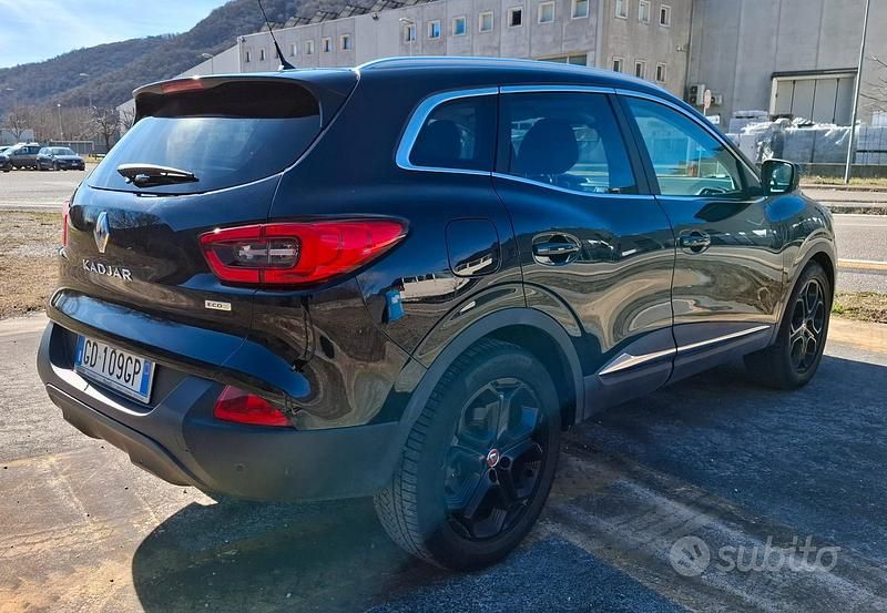 Usata Renault Kadjar 110 CV (80 kW) 2018 Nero SUV