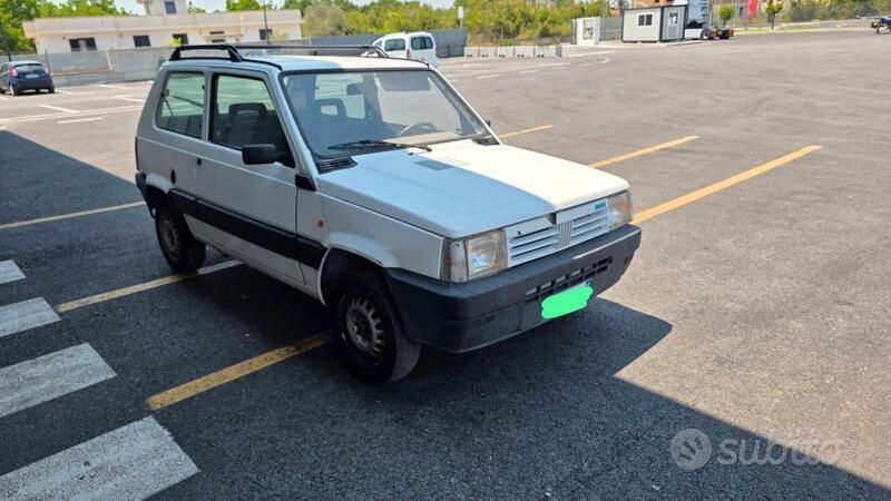 Usata Fiat Panda 39 CV (28 kW) 1999 Bianco Utilitaria