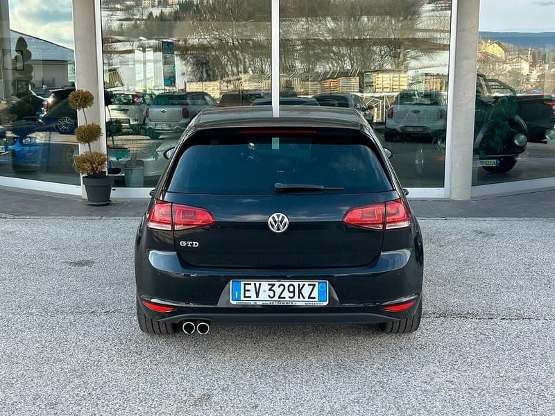 Używany VW Golf VII GTD 184 KM (135 kW) 2014 Czarny Sedan/Limuzyna