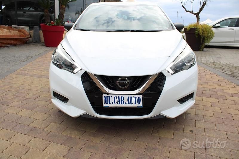 Usata Nissan Micra Acenta 71 CV (52 kW) 2017 Bianco Utilitaria