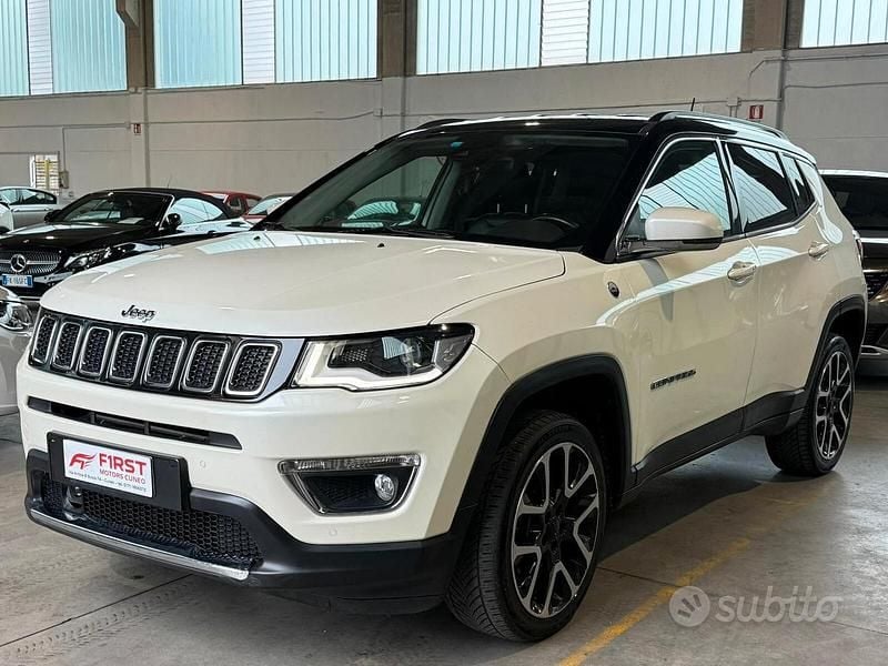 Usata Jeep Compass Limited 140 CV (102 kW) 2017 Bianco SUV