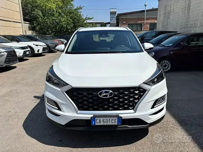 Usata Hyundai Tucson 132 CV (97 kW) 2020 Bianco SUV