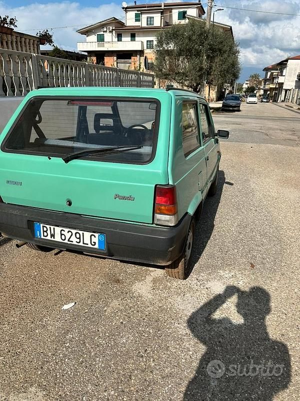 Usata Fiat Panda 54 CV (39 kW) 2001 Verde Utilitaria