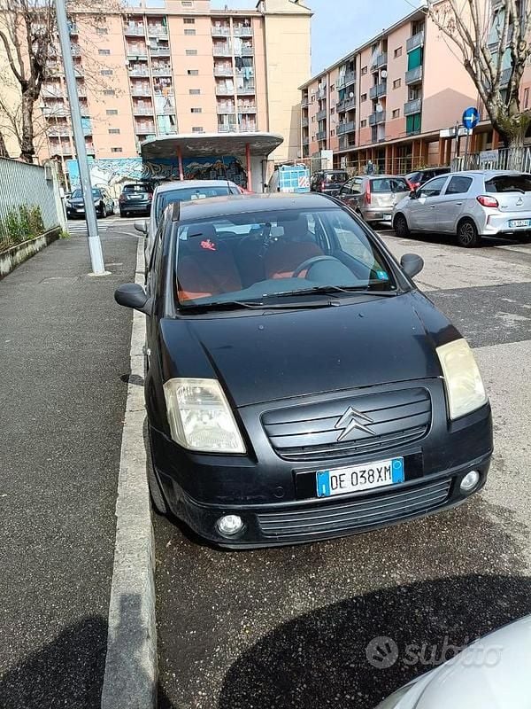 Usata Citroën C2 2005 Nero Utilitaria