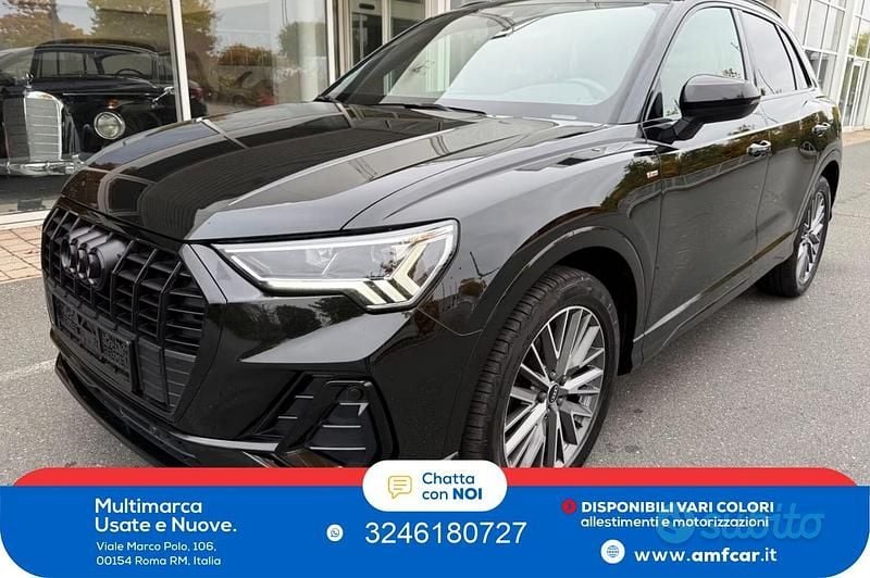 Usata Audi Q3 S-Line 150 CV (110 kW) 2022 Nero SUV