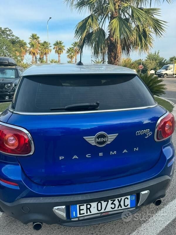 Usata Mini Paceman 2013 Blu Utilitaria