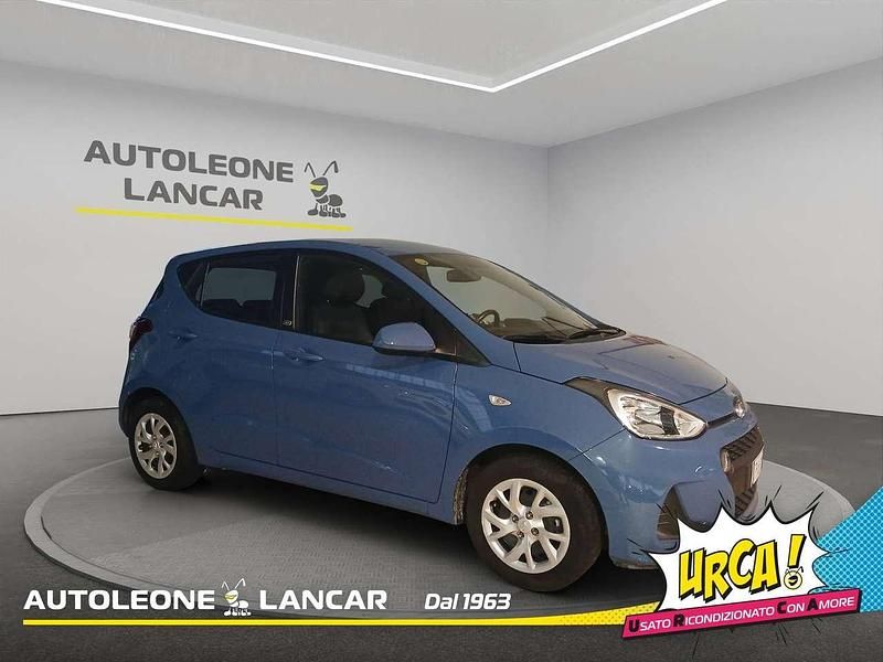 Usata Hyundai i10 65 CV (47 kW) 2018 Blu opaco Utilitaria
