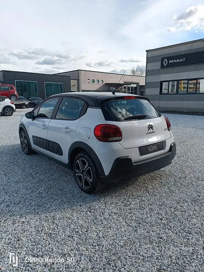Usata Citroën C3 PureTech 82 CV (60 kW) 2017 Bianco Berlina