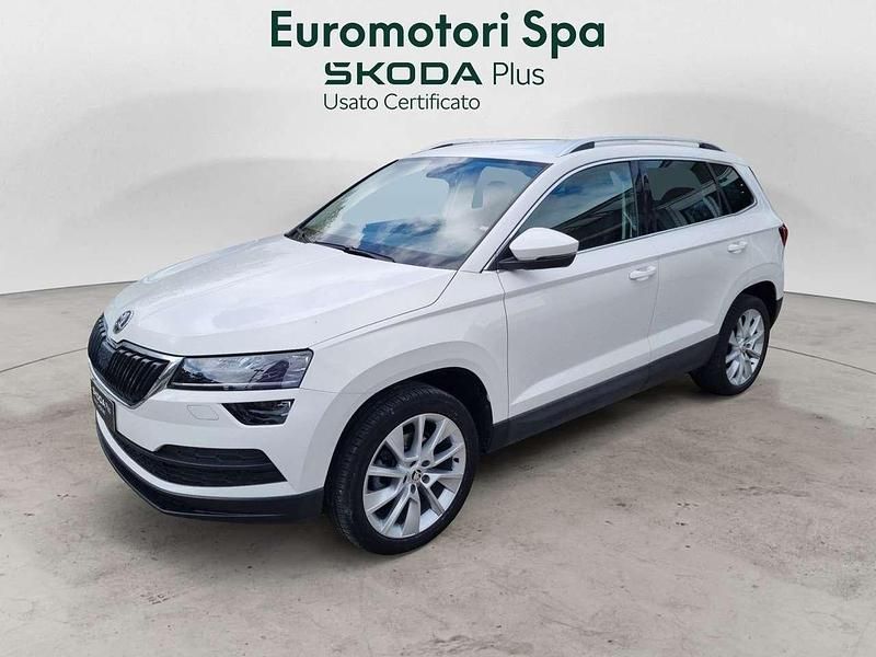Bianco Usata 2019 Skoda Karoq Style SUV | 16.900 € (Cara) - Immagine 1/4