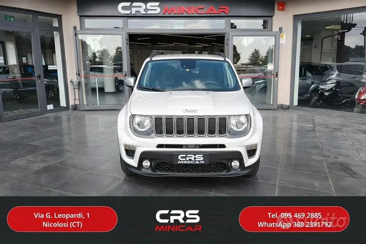 Usata Jeep Renegade Limited 130 CV (95 kW) 2022 Bianco SUV
