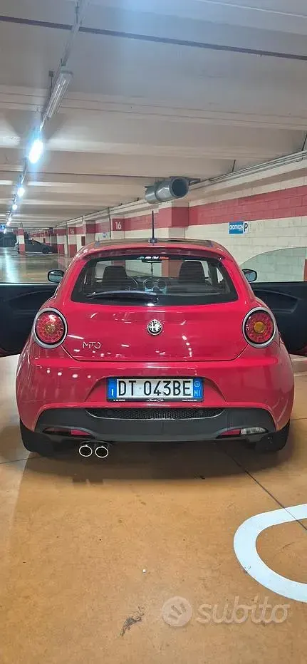 Usata Alfa Romeo MiTo 79 CV (58 kW) 2008 Rosso Utilitaria