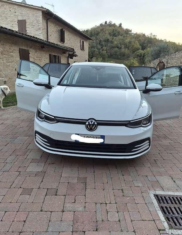 Usata VW Golf VII GTD 150 CV (110 kW) 2020 Bianco