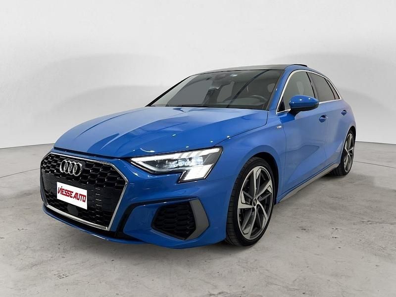 Blu metallizzato Usata 2022 Audi A3 e-tron S-Line Due volumi | 34.900 € - Immagine 1/4
