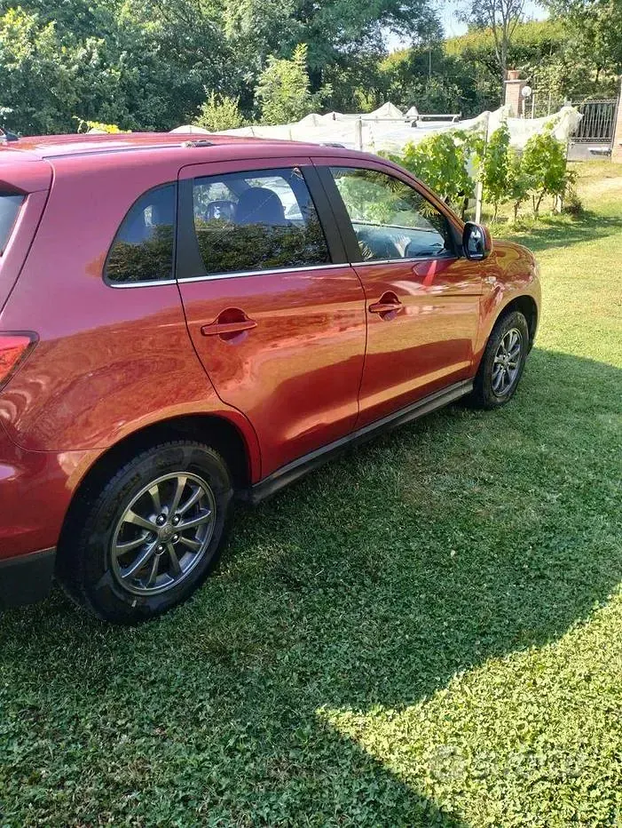Usata Mitsubishi ASX 150 CV (110 kW) 2011 Rosso SUV
