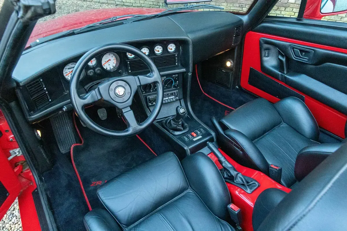 Usata Alfa Romeo SZ/RZ 210 CV (154 kW) 1995 Rosso Cabrio
