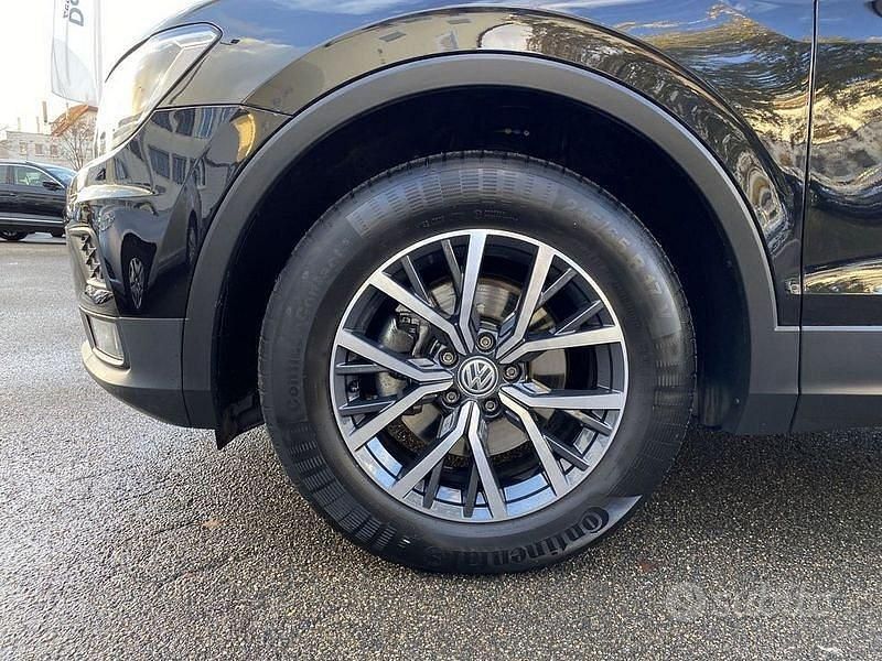 Usata VW Tiguan Comfortline 150 CV (110 kW) 2019 Nero SUV