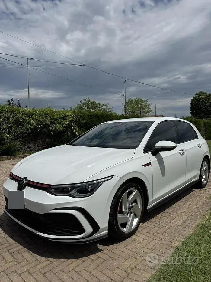 Usata VW Golf VIII GTI 245 CV (180 kW) 2022 Bianco Berlina