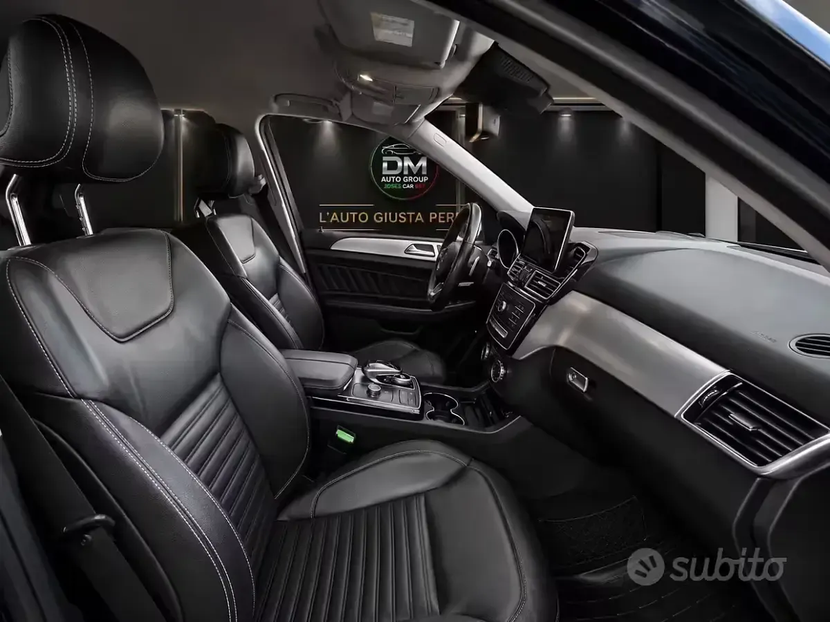Usata Mercedes GLE350 Exclusive 258 CV (189 kW) 2016 Blu SUV