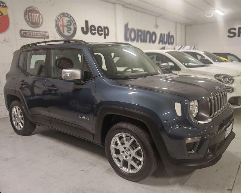 Usata Jeep Renegade Limited 190 CV (139 kW) 2022 Blu SUV