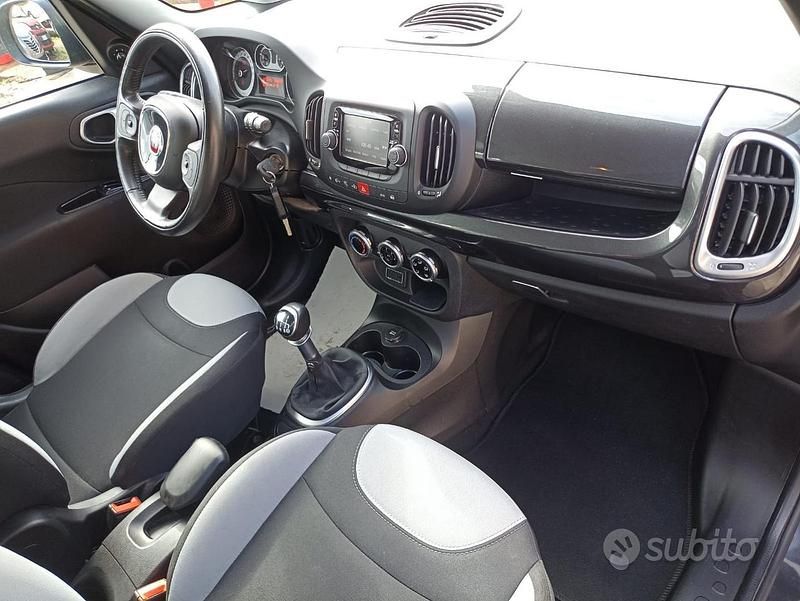 Usata Fiat 500L 95 CV (69 kW) 2016 Grigio Monovolume