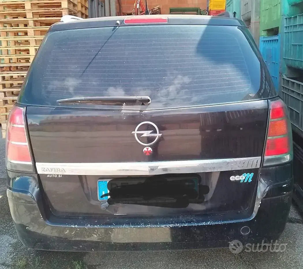 Gebraucht Opel Zafira Eco 97 PS (71 kW) 2006 Schwarz Van / Kleinbus