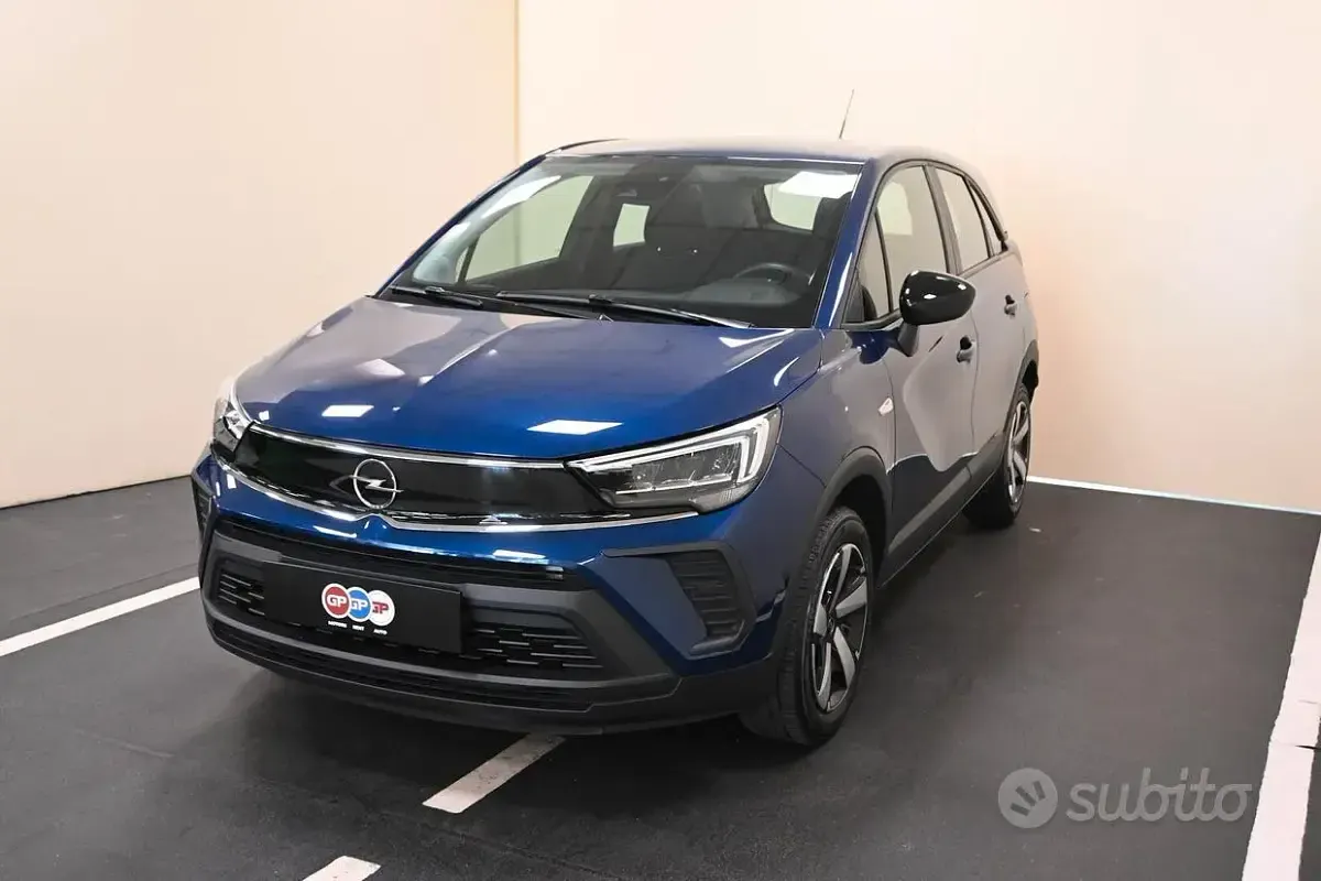 Usata Opel Crossland S 110 CV (80 kW) 2023 Bluazzurro SUV