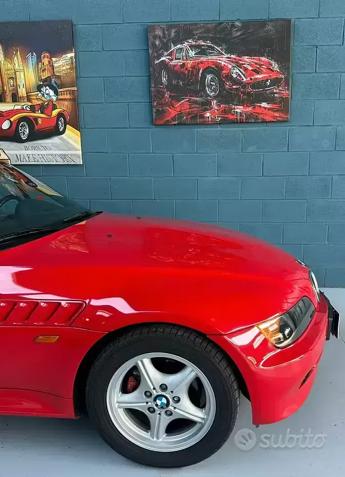 Usata BMW Z3 116 CV (85 kW) 1997 Rosso Cabrio