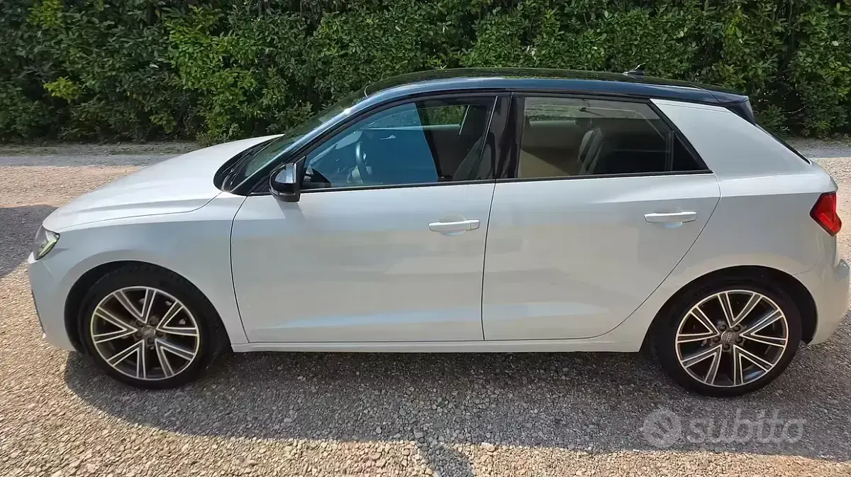 Usata Audi A1 Sportback Advanced 150 CV (110 kW) 2019 Bianco Utilitaria