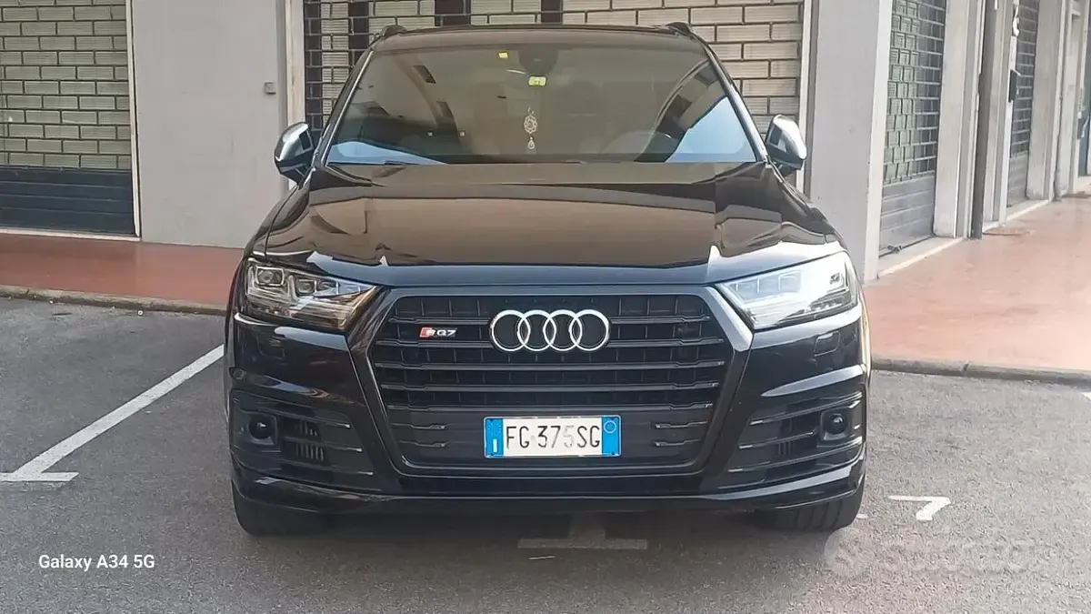 Usata Audi SQ7 S-Line 435 CV (319 kW) 2017 Nero SUV