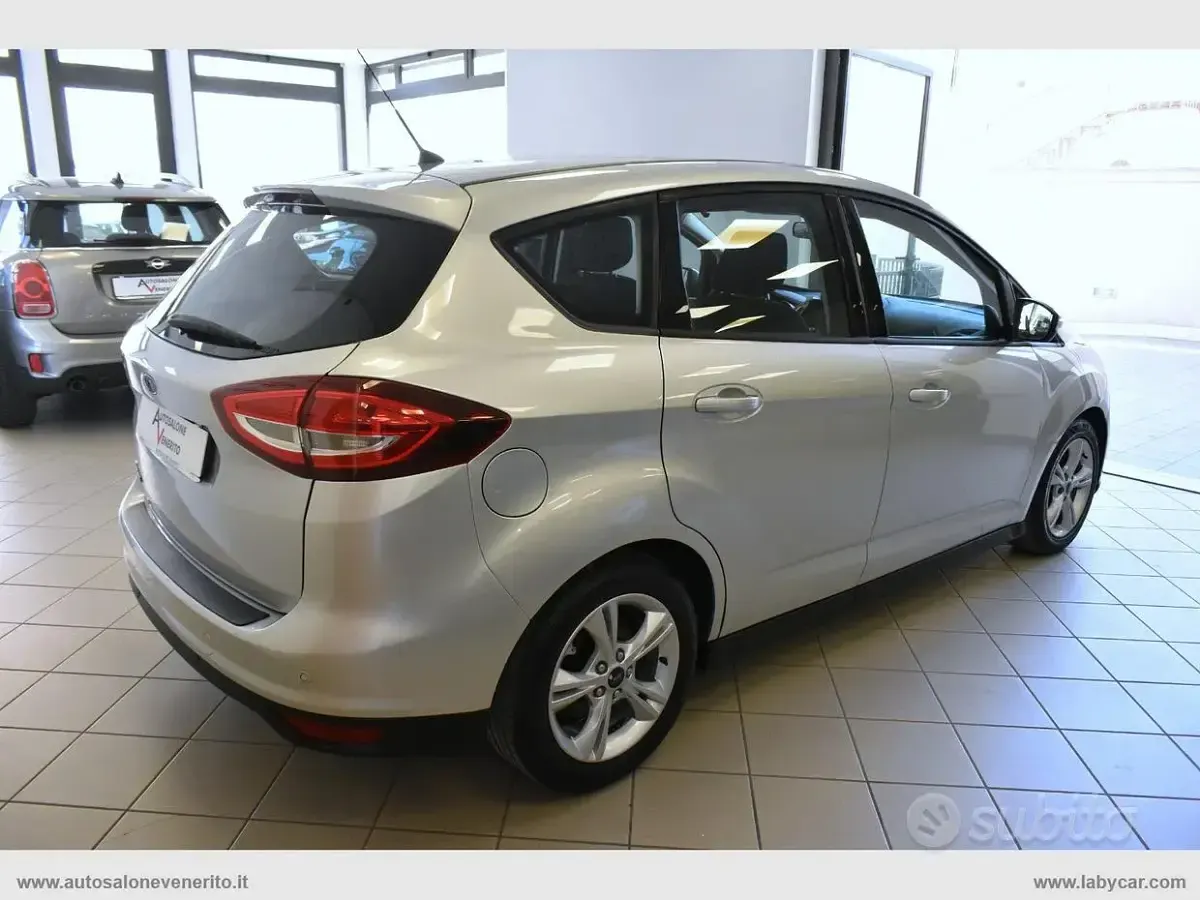 Usata Ford C-MAX S 120 CV (88 kW) 2015 Argento Monovolume