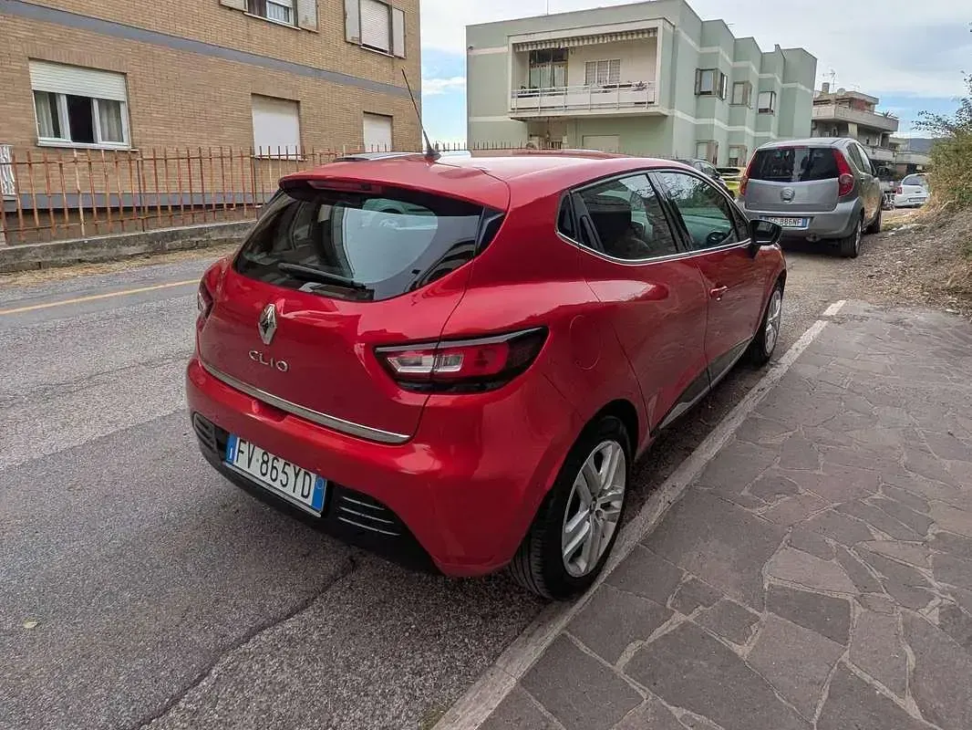 Usata Renault Clio IV Zen 90 CV (66 kW) 2019 Rosso Berlina