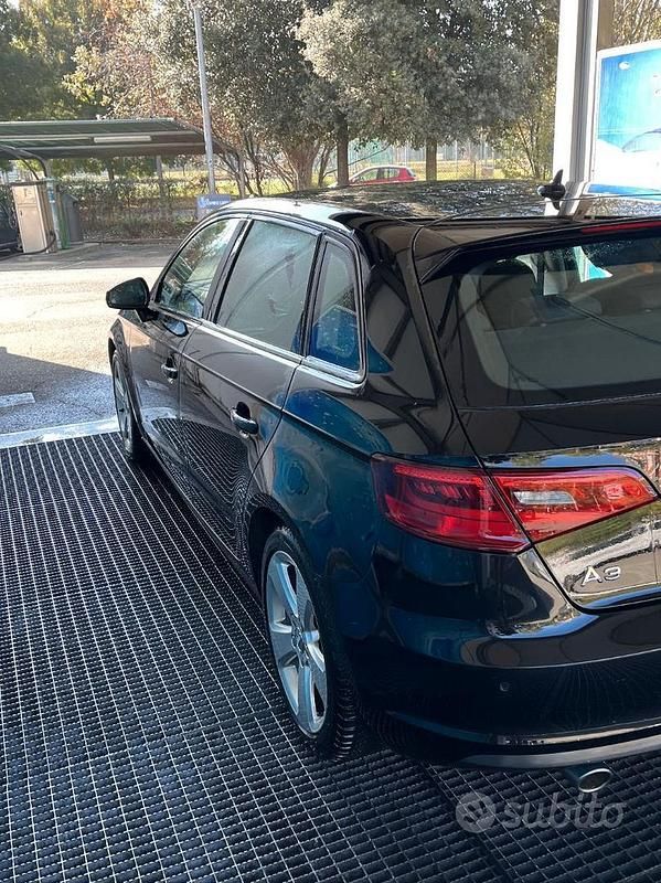 Usata Audi A3 Business 110 CV (80 kW) 2016 Nero Berlina