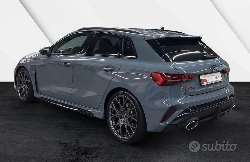 Usata Audi RS3 Ambiente 400 CV (294 kW) 2025 Grigio Berlina