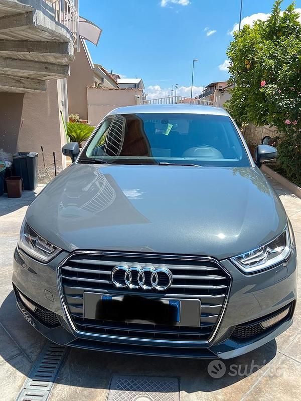 Usata Audi A1 116 CV (85 kW) 2016 Grigio Utilitaria