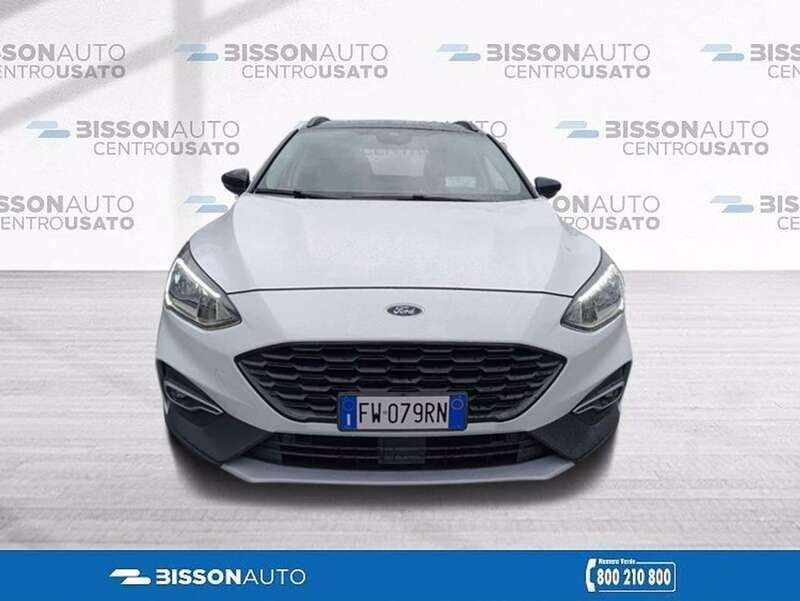 Usata Ford Focus Active 125 CV (91 kW) 2019 Bianco Berlina