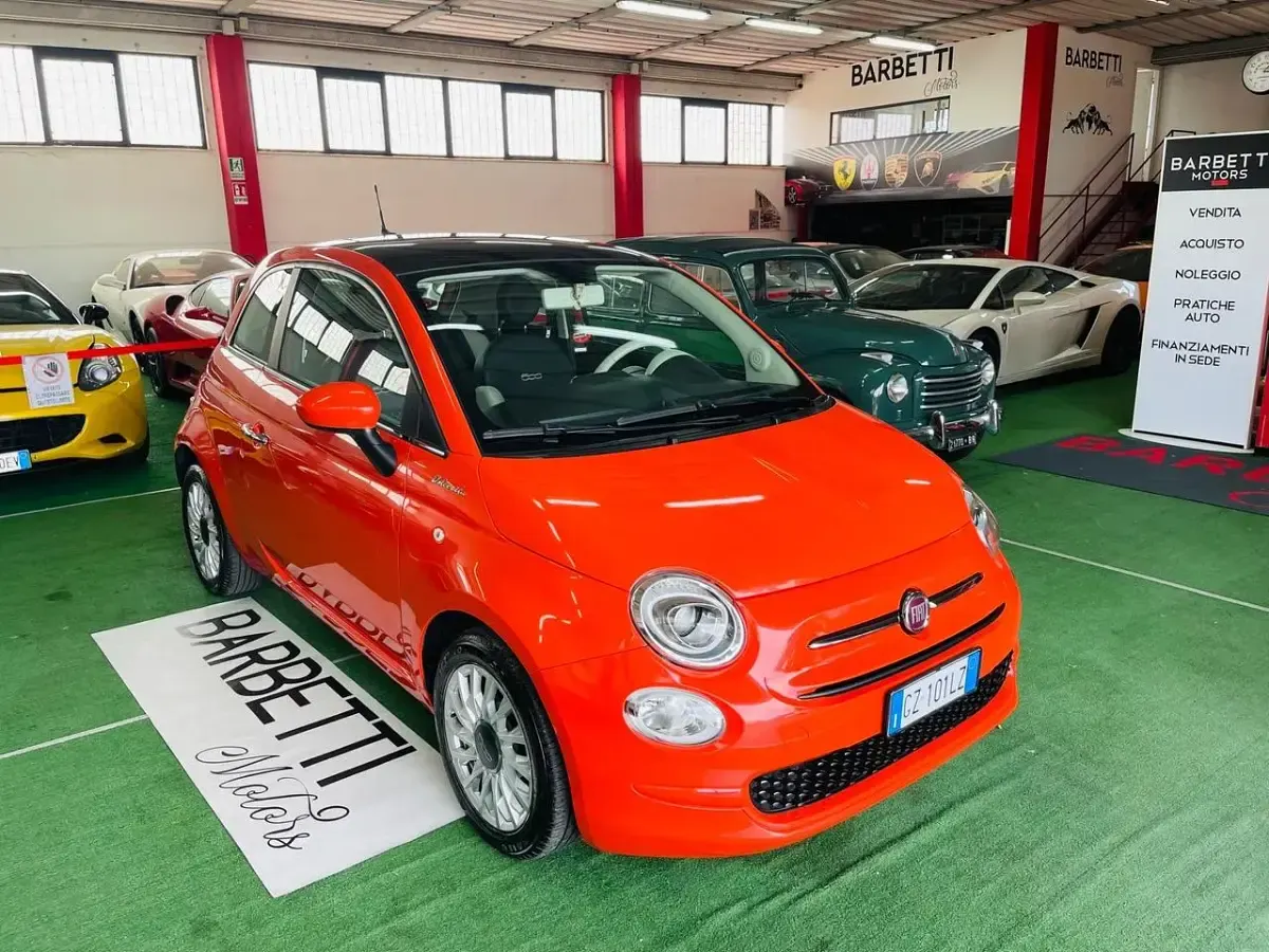 Usata Fiat 500 Dolcevita 69 CV (50 kW) 2022 Arancione Berlina