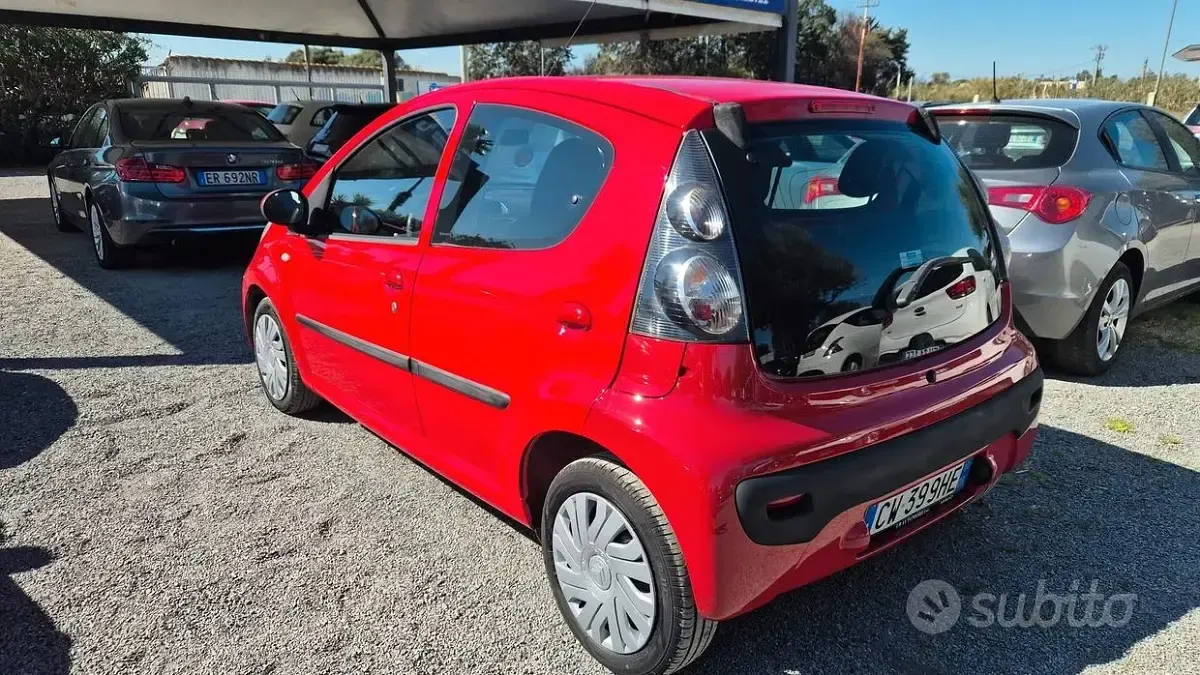 Usata Citroën C1 68 CV (50 kW) 2005 Rosso Utilitaria