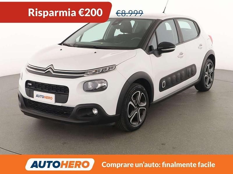 Usata Citroën C3 Feel 82 CV (60 kW) 2017 Bianco Berlina