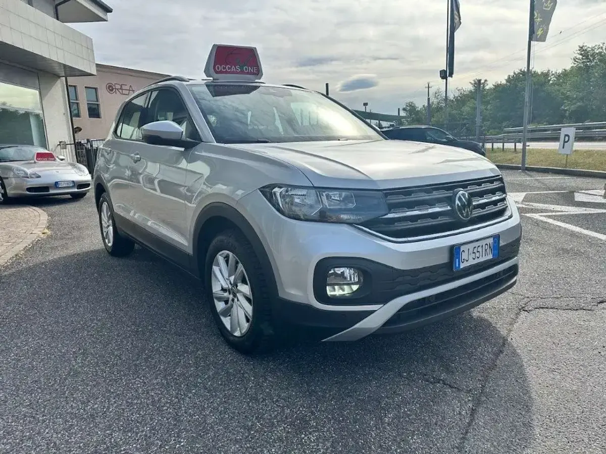 Usata VW T-Cross Style 110 CV (80 kW) 2022 Antracite SUV