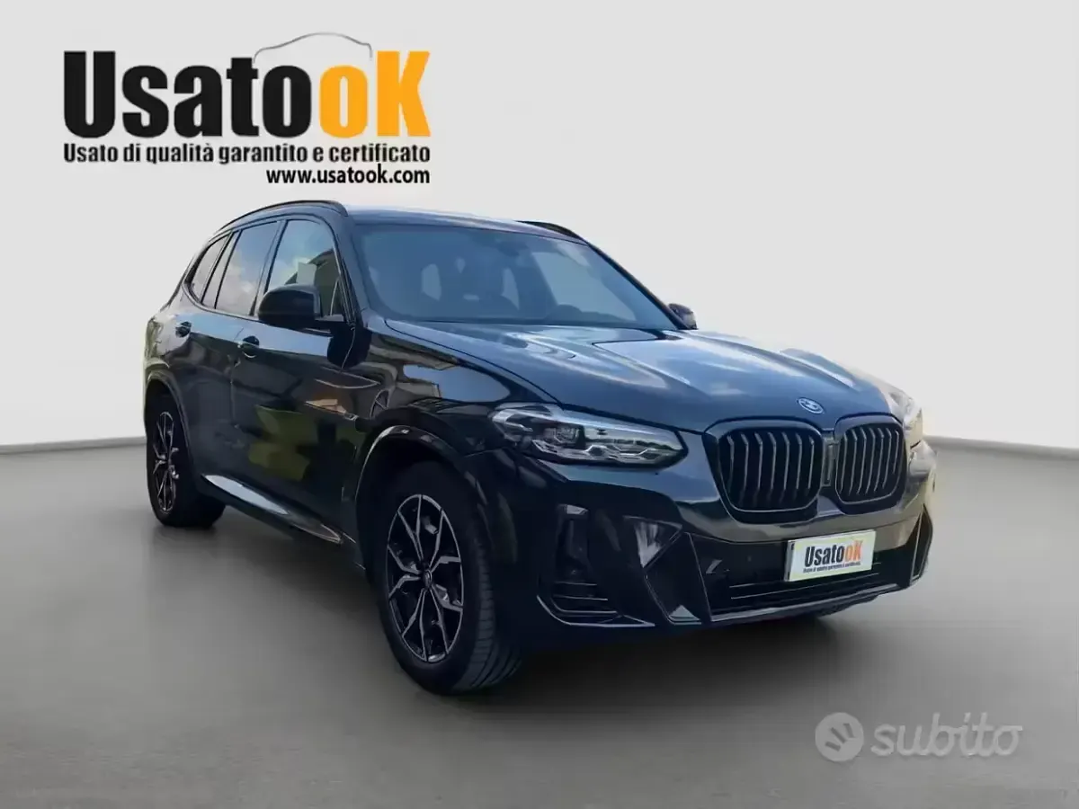 Usata BMW X3 M Sport 184 CV (135 kW) 2022 Nero SUV