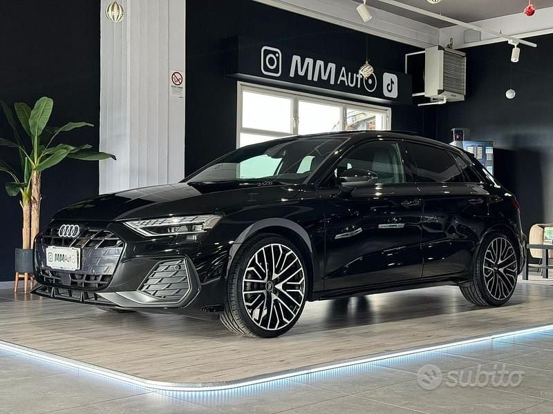 Usata Audi A3 S-Line 150 CV (110 kW) 2024 Nero mythos Berlina