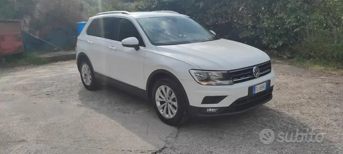 Usata VW Tiguan Style 150 CV (110 kW) 2017 Bianco SUV