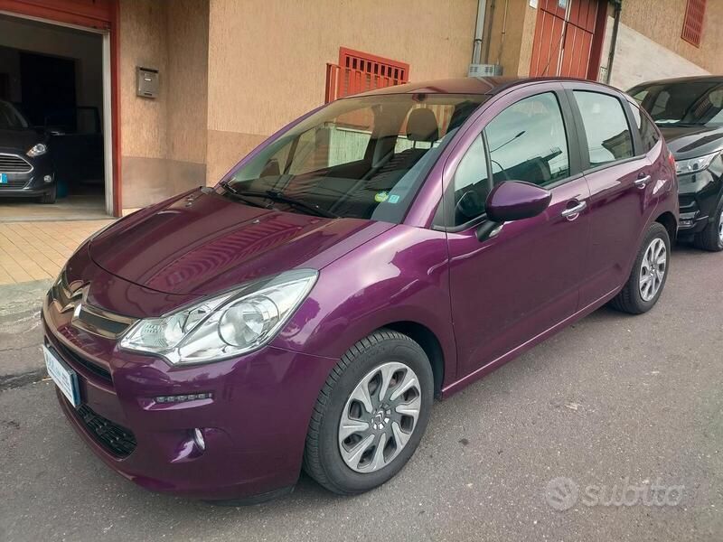 Usata Citroën C3 Exclusive 82 CV (60 kW) 2015 Viola Utilitaria