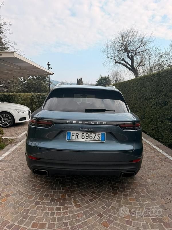 Usata Porsche Cayenne 2018 Blu SUV