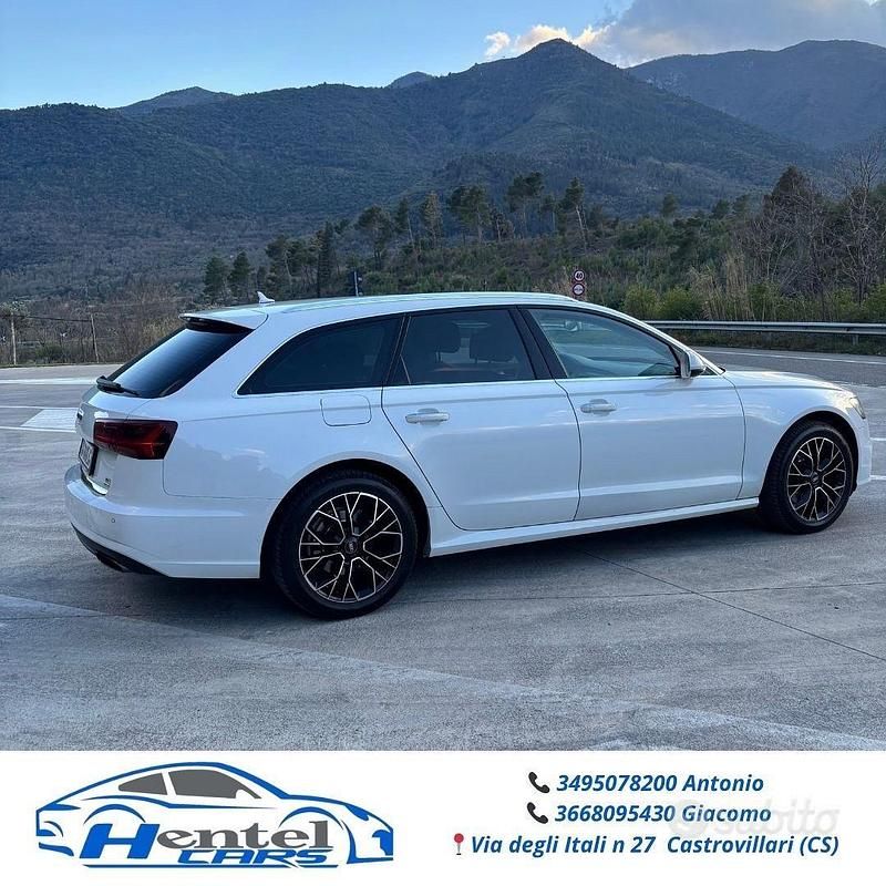 Begagnad Audi A6 190 HK (139 kW) 2015 Vit Sedan